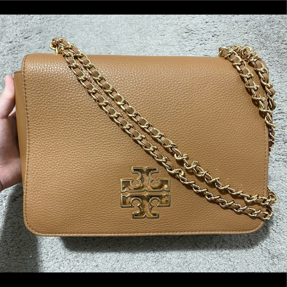 Tory burch britten large shoulder bag